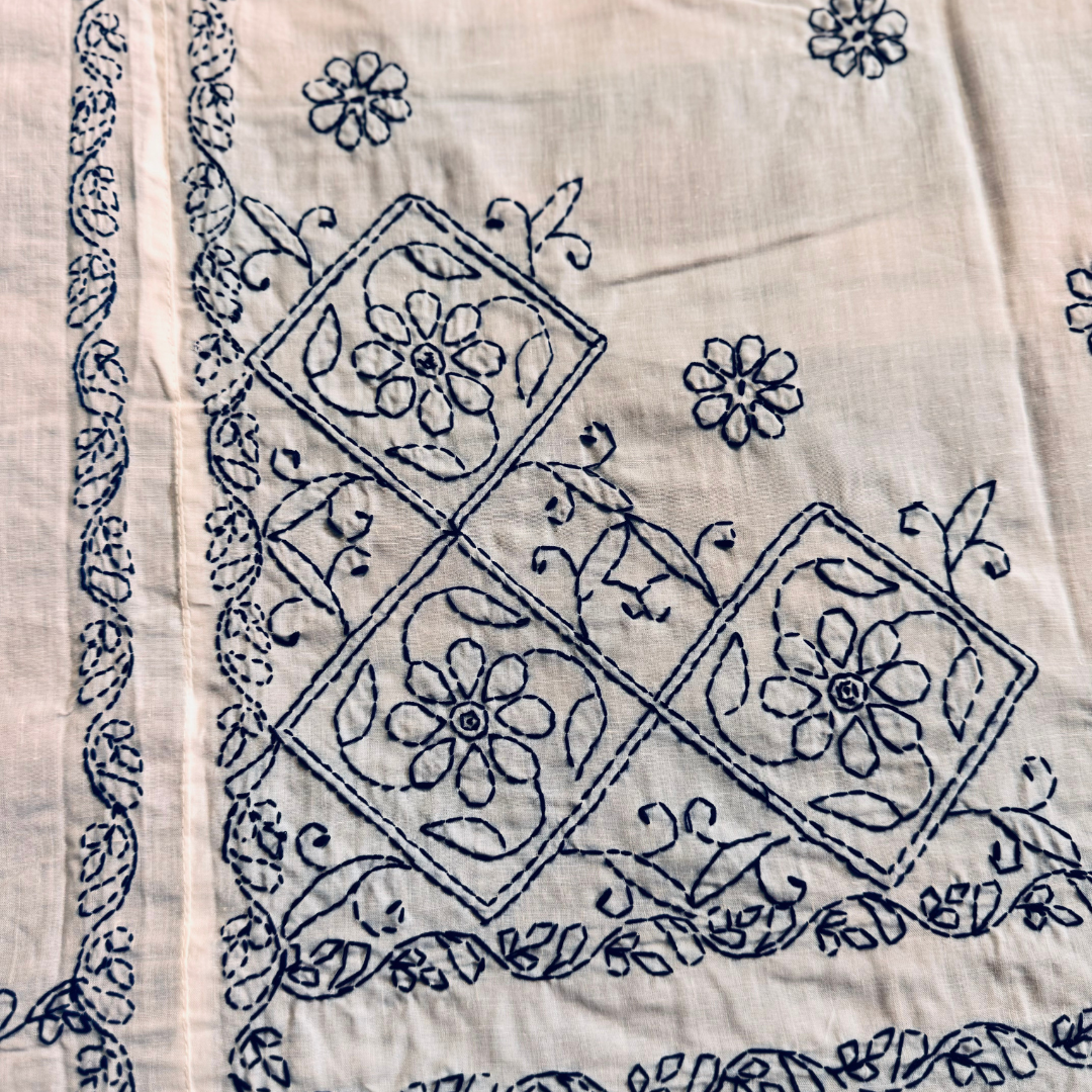 CHIKANKARI BEDSHEETS